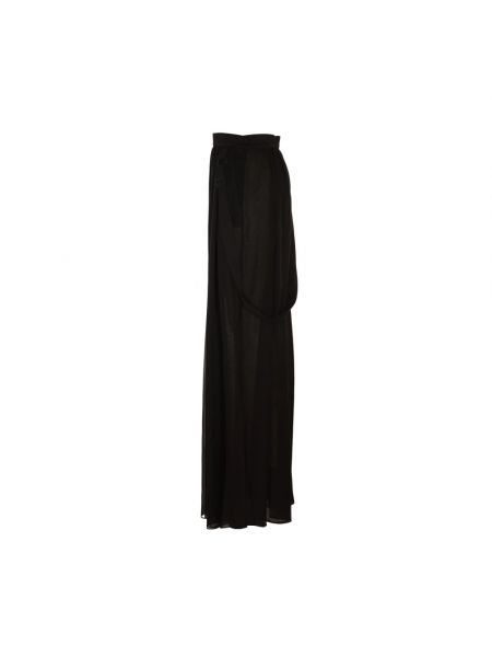 Falda larga elegante Max Mara negro
