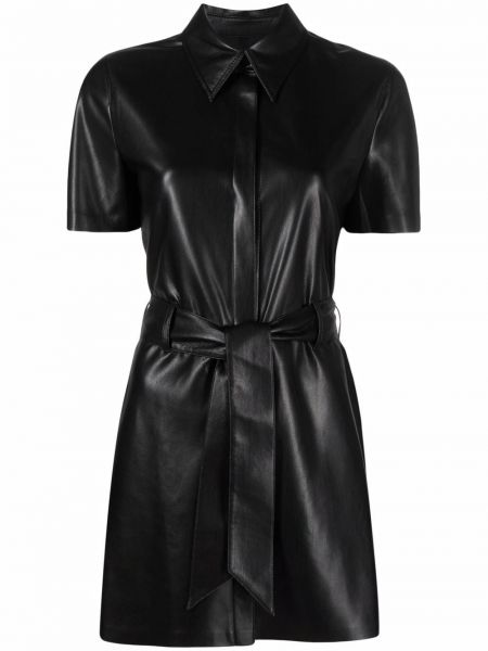 Mini šaty Nanushka čierna