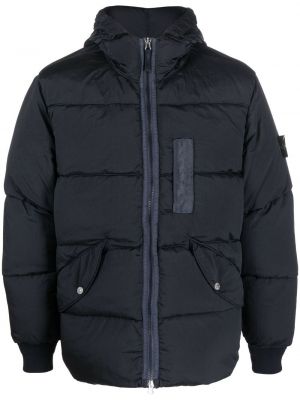 Lang jakke Stone Island blå