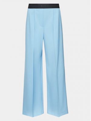 Pantalon large Msgm bleu