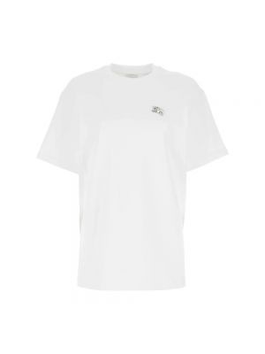 Biała koszulka Burberry