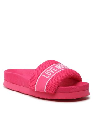 Pantolette Love Moschino pink