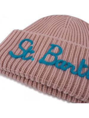 Haftowana czapka Mc2 Saint Barth brązowa