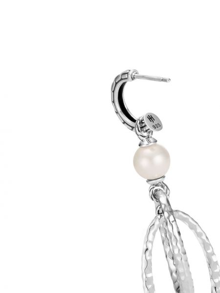 Boucles d'oreilles avec perles à boucle John Hardy