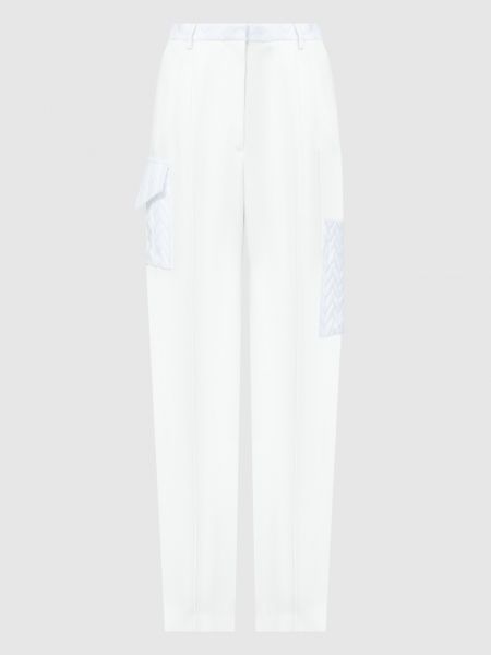 Белые брюки карго Missoni