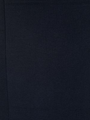 Vlněný šál z merino vlny Paul Smith modrý