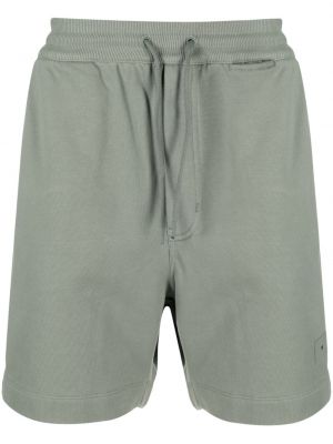 Shorts de sport en coton Y-3 vert