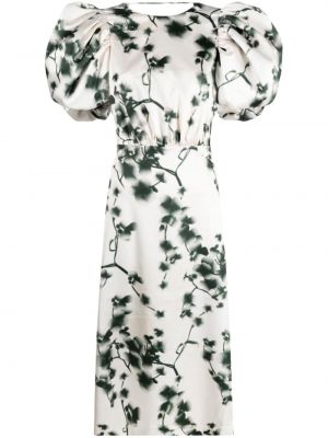 Φλοράλ μίντι φόρεμα με σχέδιο Rotate