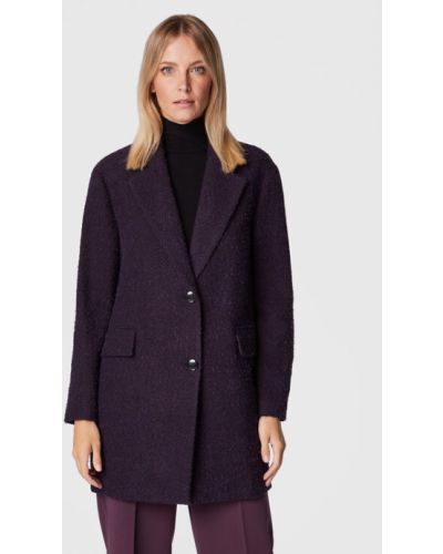 Priliehavý kabát Sisley fialová