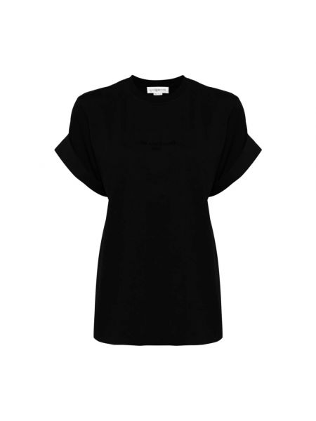 Koszulka z nadrukiem Victoria Beckham czarna