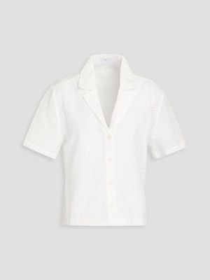 Хлопковая рубашка Onia белая