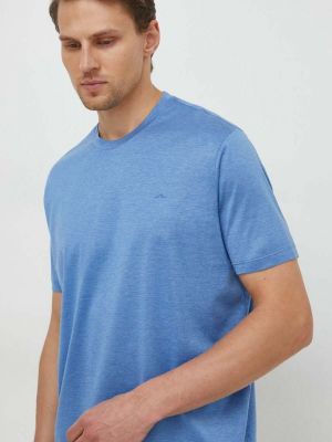 Bavlněné tričko Paul&shark modré
