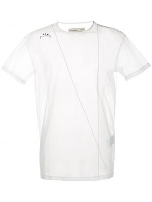 Camiseta con estampado A-cold-wall* blanco