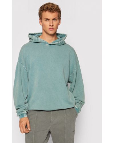 Tigha Pulóver Danis 106212 Zöld Relaxed Fit