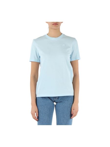 Koszulka bawełniana Calvin Klein Jeans niebieska