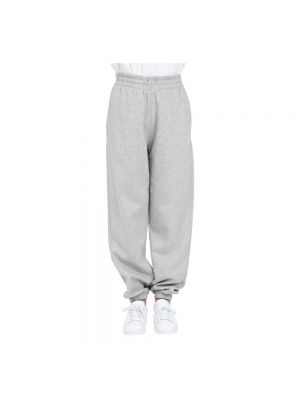Pantalon de sport en polaire Adidas Originals gris