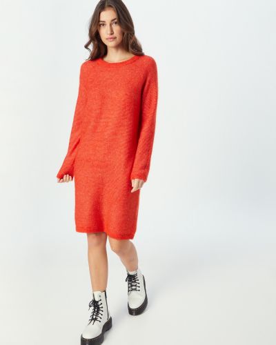 Robe en tricot Selected Femme rouge