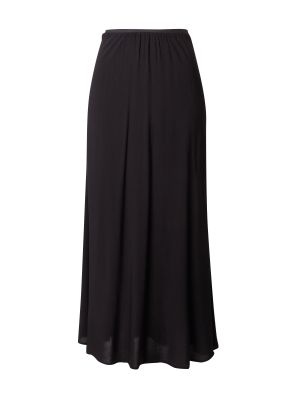 Maksi suknja s cvjetnim printom Vero Moda crna