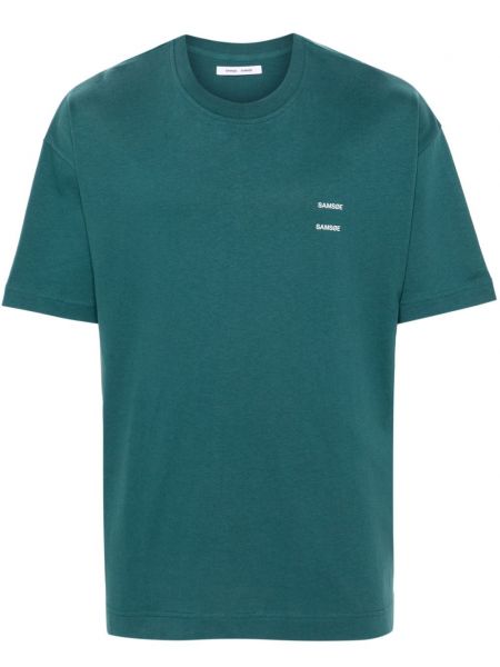 T-krekls ar apdruku Samsøe Samsøe zils