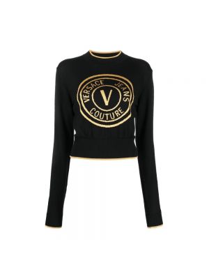 Koszulka Versace Jeans Couture czarna