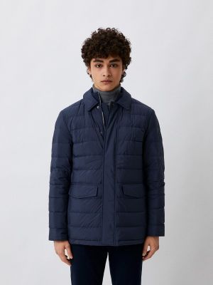 Утепленная куртка Hackett London синяя