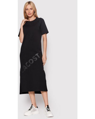 Lacoste Hétköznapi ruha EF0206 Fekete Regular Fit