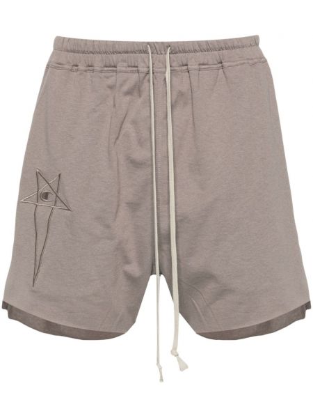 Træningsshorts Rick Owens X Champion grå