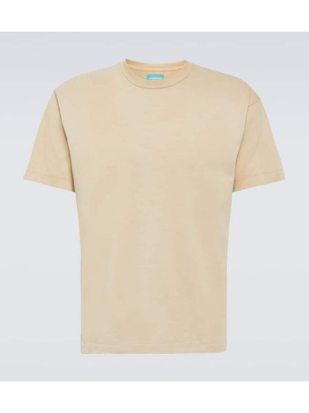 Bavlněné tričko jersey Notsonormal béžové