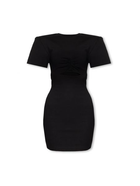 Sukienka mini bawełniana Nensi Dojaka czarna
