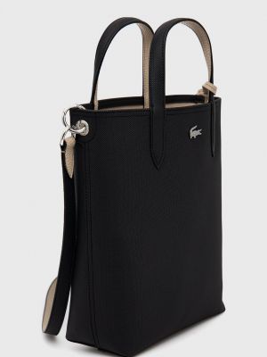 Двусторонняя сумка шоппер Lacoste бежевая