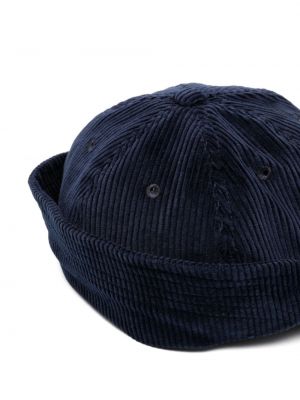 Velvetist tikitud nokamüts Baracuta sinine