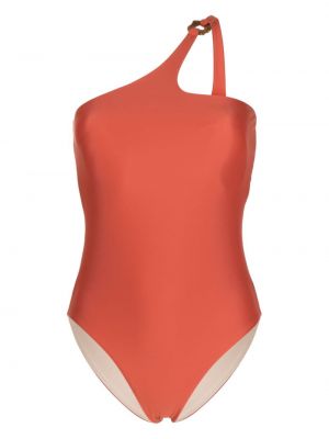 Vientisas maudymosi kostiumėlis Rejina Pyo oranžinė