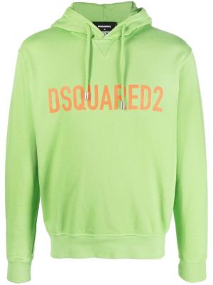 Hoodie Dsquared2 grön