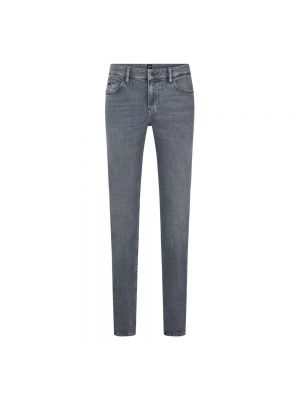 Jeans skinny slim Hugo Boss gris