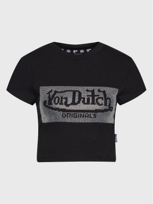 Marškinėliai Von Dutch juoda
