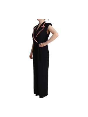 Vestido sin mangas de lana Dolce & Gabbana negro