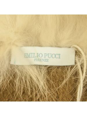 Chaqueta de pelo Emilio Pucci Pre-owned beige