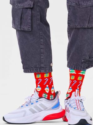 Ponožky Happy Socks červené