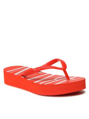 Sandale Emporio Armani roșu