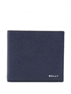 Kožená peňaženka Bally modrá
