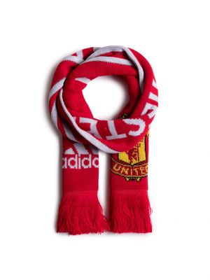 Красный шарф Adidas