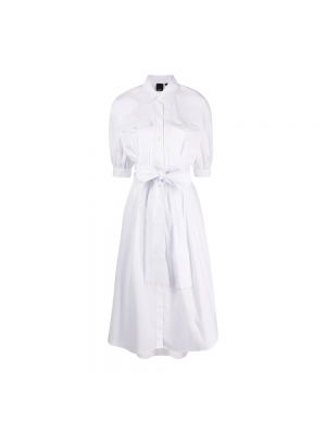 Robe chemise Pinko blanc