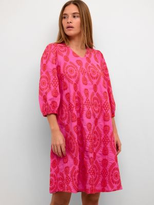 Košeľové šaty Culture ružová