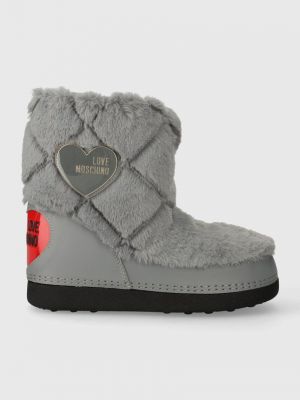 Čizme za snijeg Love Moschino siva