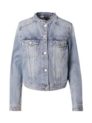 Priliehavá džínsová bunda Armani Exchange modrá