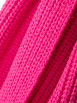 Echarpe en tricot Closed rose