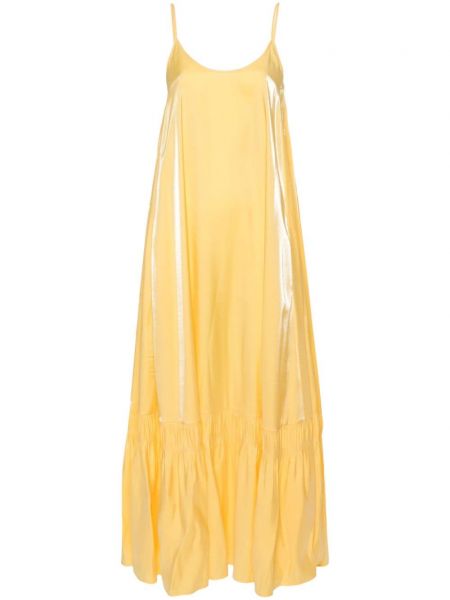 Μάξι φόρεμα Aeron κίτρινο