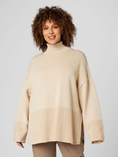 Pullover A Lot Less beige