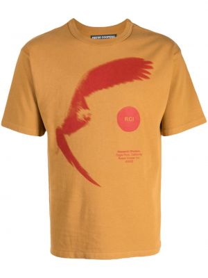 Тениска с принт с абстрактен десен Reese Cooper