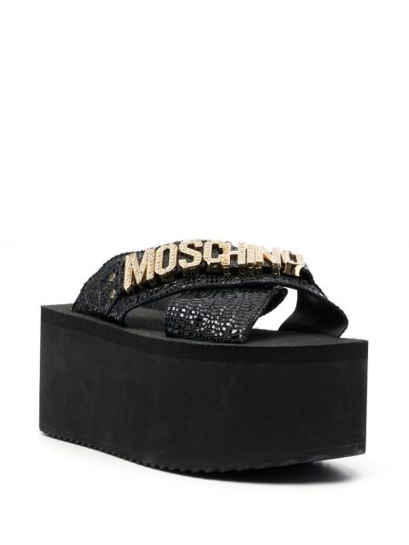Sandales à plateforme Moschino